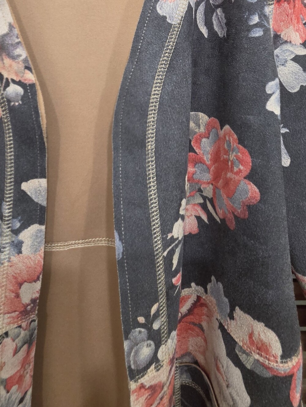 Solitaire Floral Longline Coatigan - Picture 5 of 6